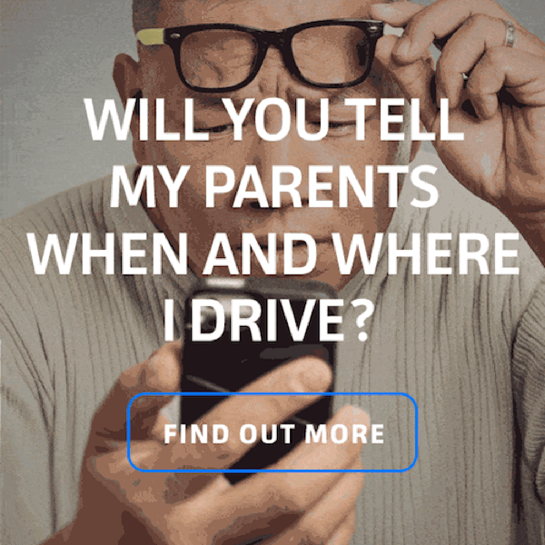question asking Admiral tell parents when and where you drive with Admiral blackbox insurance